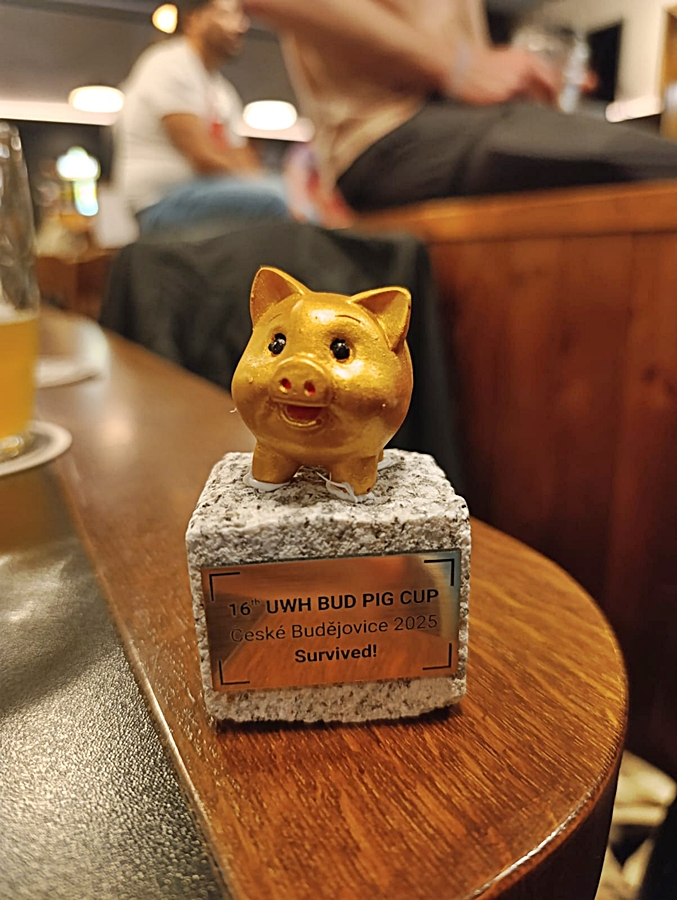 Hokej pod wodą Walenie Czeskie Budziejowice Bud Pig Cup 2025